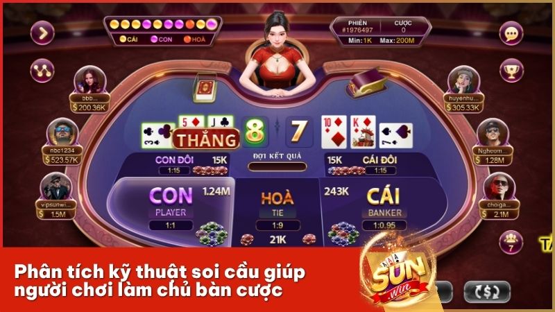 chien thuat thang lon baccarat kim tai sunwin - Baccarat Kim Tài Sunwin: Bí Kíp Soi Cầu & Chinh Phục Tỷ Lệ Thưởng Hòa 1 Ăn 9