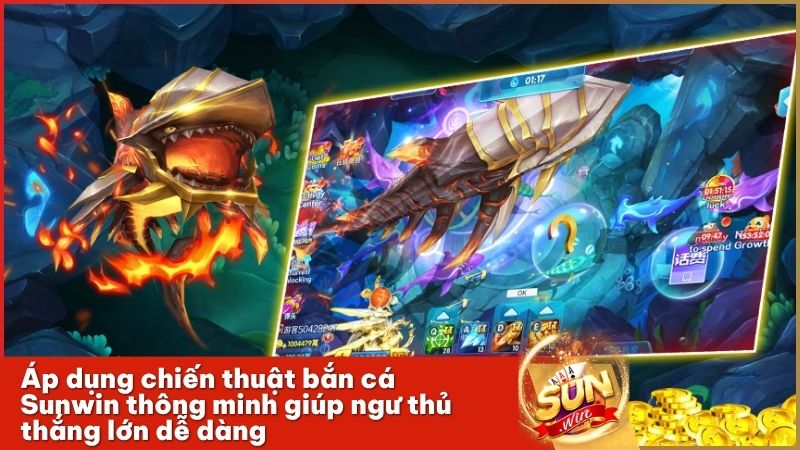 Biến kỹ năng máy thùng thành lợi thế thắng lớn khi chơi bắn cá tại Sunwin