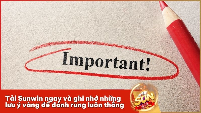 Bảo toàn nguồn vốn và tránh rủi ro nhờ những lưu ý đánh rung tại Sunwin