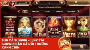 sun ca sunwin 1 - Sun Cá – Siêu Phẩm Bắn Cá Đổi Thưởng Đẳng Cấp Tại Cổng Game Sunwin